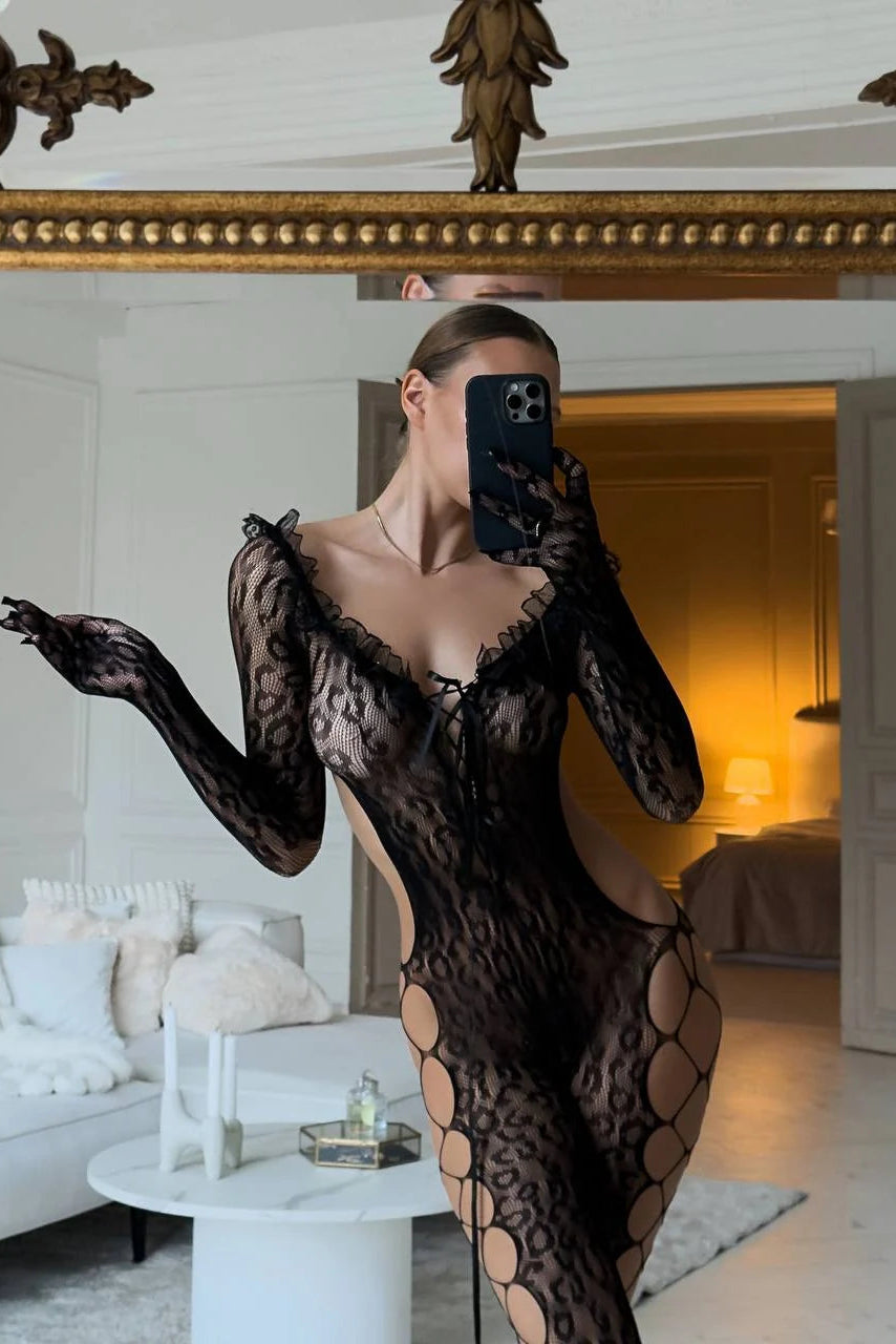 Luxury Leopar Vucut Corabı